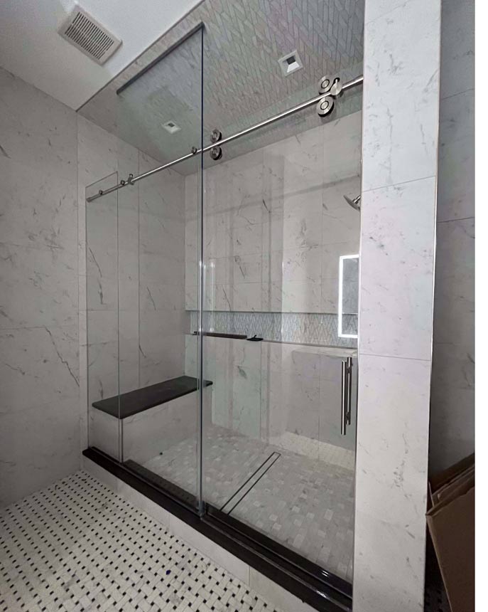 Frameless Shower Doors (Example 2)